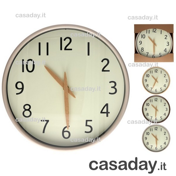 OROLOGIO EFFETTO LEGNO CM.30 