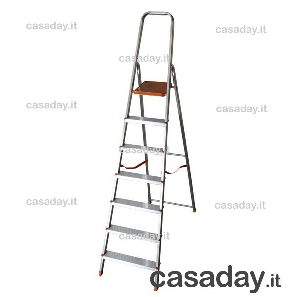 SCALA ALLUMINIO EURODOMUS 150K 7 GRADINI facal