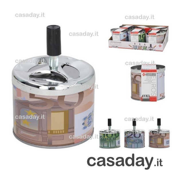 POSACENERE INOX C-SCATTO cm.12 POSACENERE INOX C-SCATTO cm.12