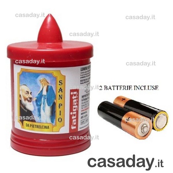 LUMINO A BATTERIA ECO CON PILE 150gg. 