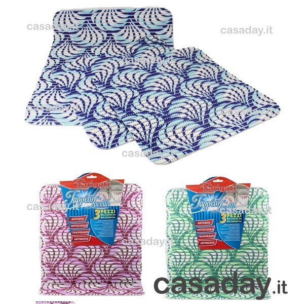 TAPPETINI LAVELLO PZ.3 GOMMA TAPPETINI LAVELLO PZ.3 GOMMA