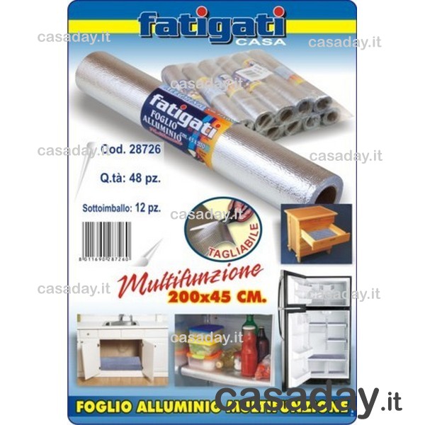 ALLUMINIO MULTIFUNZIONE ROTOLO CM.45X200 