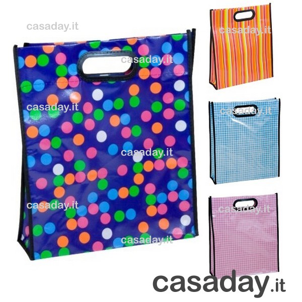 BORSA SPESA CON MANIGLIA CM.37X32 BORSA SPESA CON MANIGLIA CM.37X32