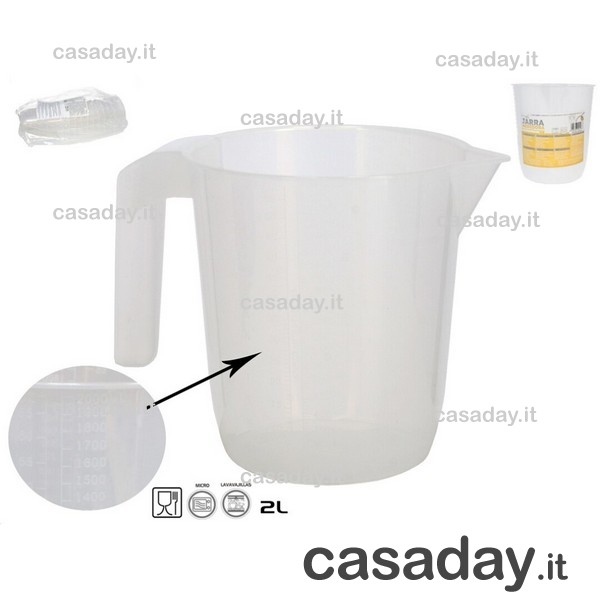 CARAFFA GRADUATA LT.2 MORBIDA 