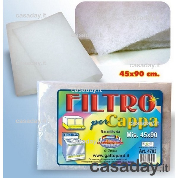 FILTRO PER CAPPA 80X40 FILTRO PER CAPPA 80X40
