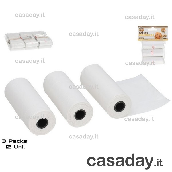 SACCHETTI PER ANIMALI PZ.36 CM.33X22 