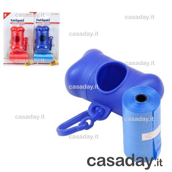 SACCHETTI PER ANIMALI PZ.20 C- DISPENSER SACCHETTI PER ANIMALI PZ.20 C- DISPENSER