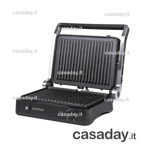 BISTECCHIERA ELETTRICA 2 PIASTRE 30X22 2000W g3 ferrari