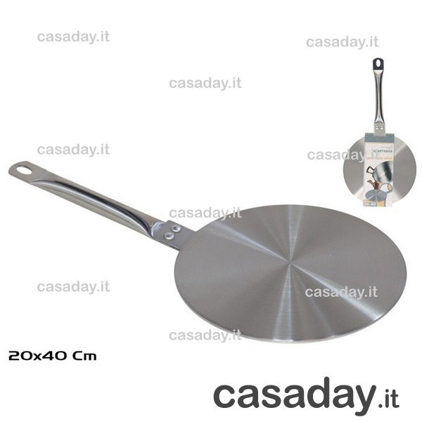 PIASTRA INDUZIONE INOX CM.20 frabosk