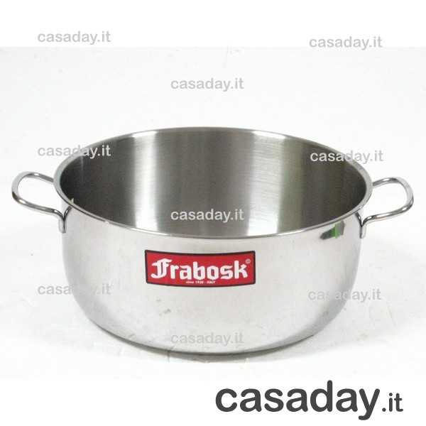 CASSERUOLA INOX 18-C 2-M CM.30 FRABOSK frabosk CASSERUOLA INOX 18-C 2-M CM.30 FRABOSK frabosk