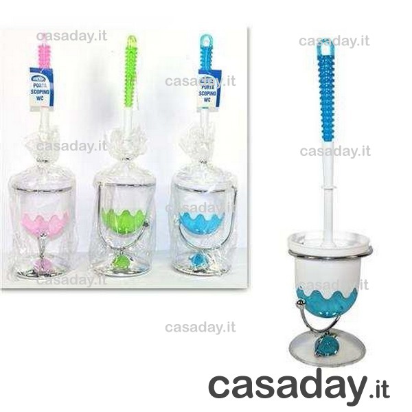 PORTASCOPINO FILO INOX TRASPARENTE PORTASCOPINO FILO INOX TRASPARENTE