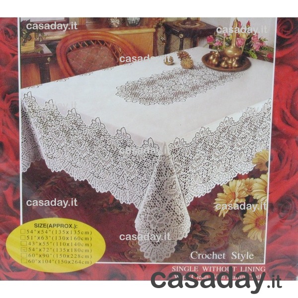 TOVAGLIA PIZZO RETT.CM.135X180 645002 TOVAGLIA PIZZO RETT.CM.135X180 645002