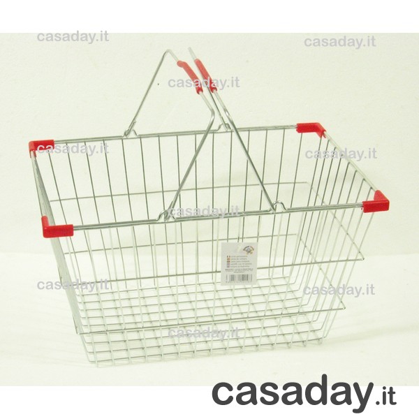 CESTO INOX 2 MANICI LT.27 CESTO INOX 2 MANICI LT.27