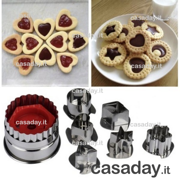 TAGLIABISCOTTI 6 FORME CM.5 TAGLIABISCOTTI 6 FORME CM.5
