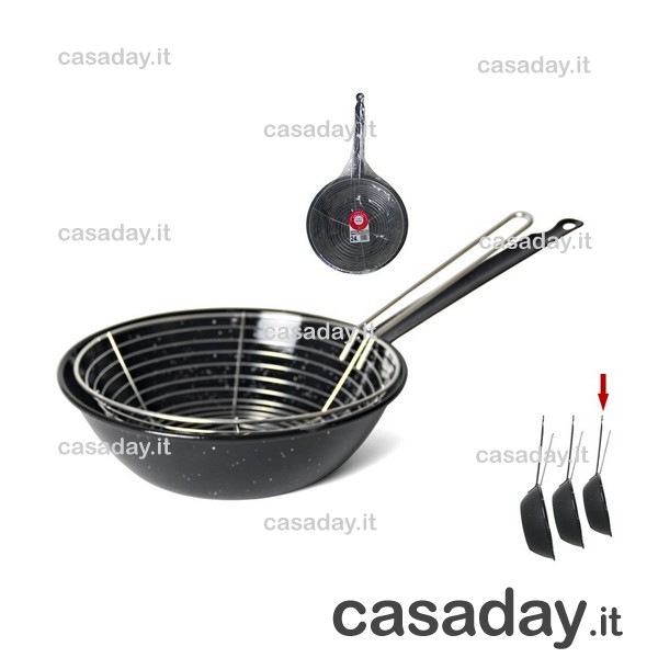 FRIGGITRICE SMALTATA CM.24 