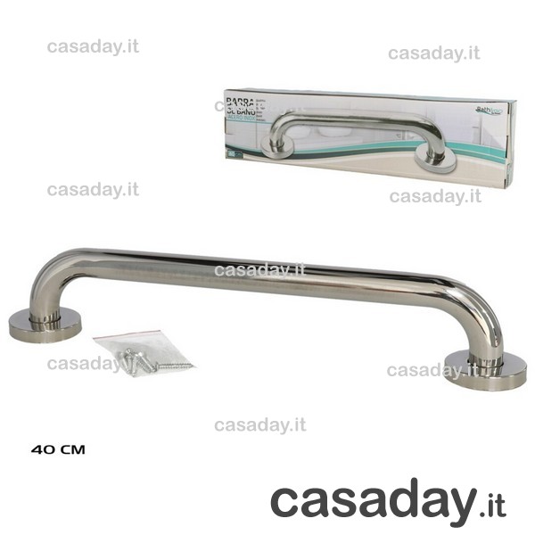 MANIGLIONE BAGNO INOX CM.40 MANIGLIONE BAGNO INOX CM.40