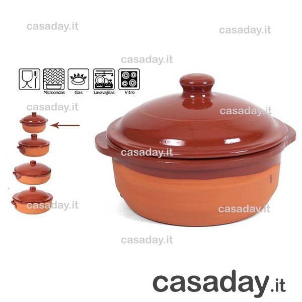 CASSERUOLA COCCIO C-COPERCHIO CM.20 