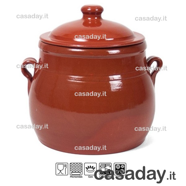 PENTOLA COCCIO C-COPERCHIO CM.16 L.3 