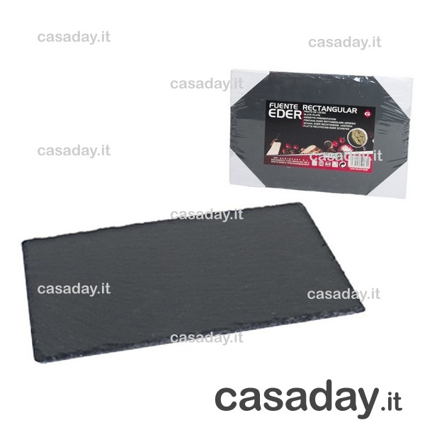 PIATTO ARDESIA RETTANGOLARE CM.20X30 