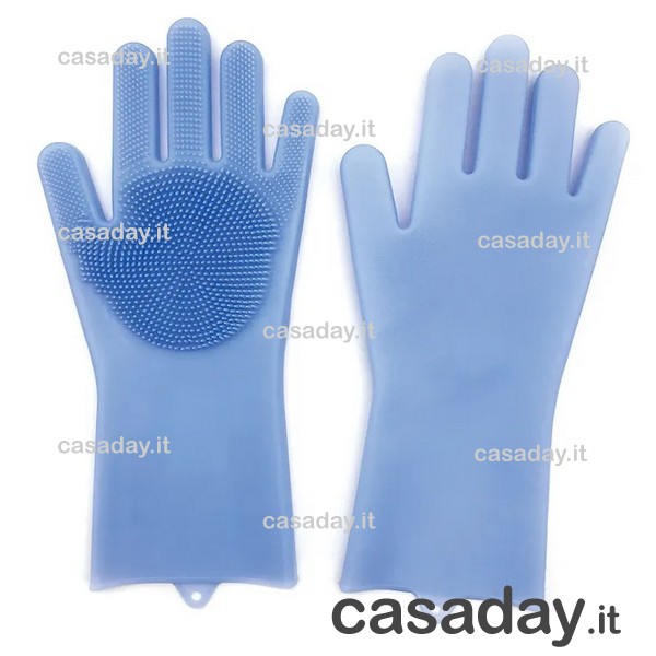 GUANTI PIATTI SILICONE C-SPAZZOLA GUANTI PIATTI SILICONE C-SPAZZOLA