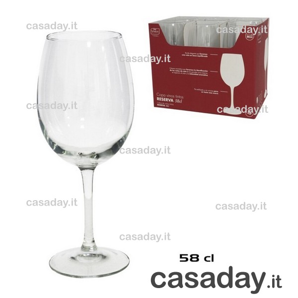 BICCHIERI DEGUSTAZIONE CL.58 PZ.6 