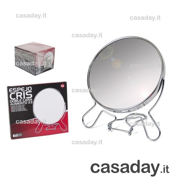 SPECCHIO DOUBLE FACE TONDO CM.11,5 SPECCHIO DOUBLE FACE TONDO CM.11,5