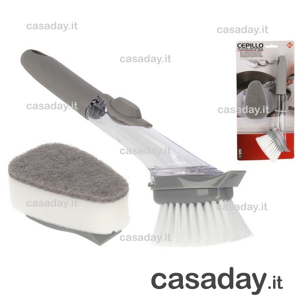 LAVAPIATTI CON DOSATORE SPAZZOLA+SPUGNA LAVAPIATTI CON DOSATORE SPAZZOLA+SPUGNA