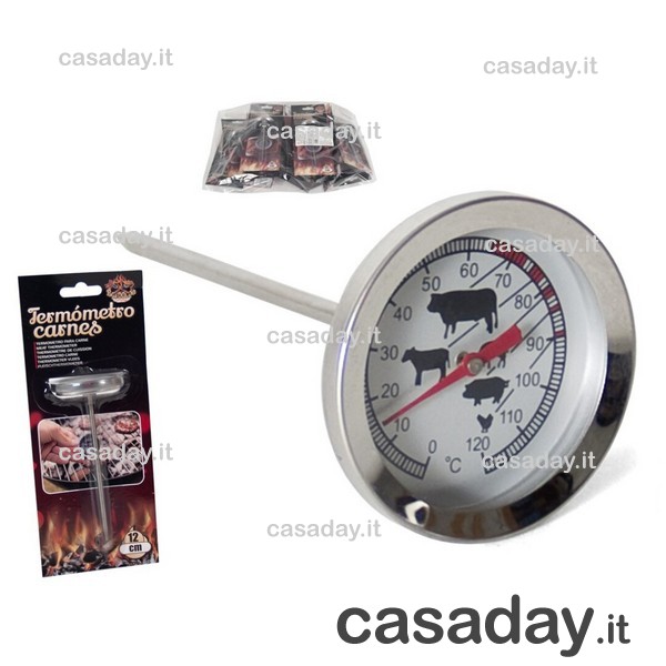TERMOMETRO INOX CARNE CM.10 ECO TERMOMETRO INOX CARNE CM.10 ECO