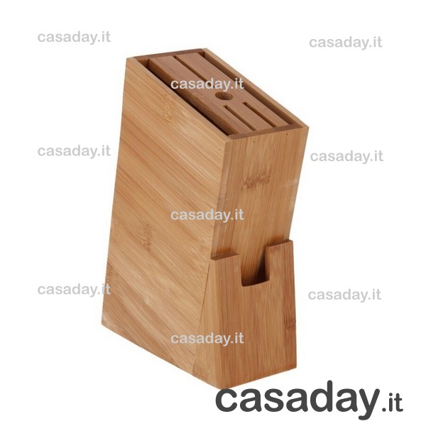 CEPPO PER COLTELLI BAMBOO 6 POSTI CEPPO PER COLTELLI BAMBOO 6 POSTI