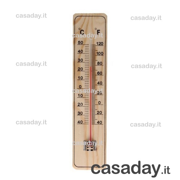 TERMOMETRO LEGNO CM.22 
