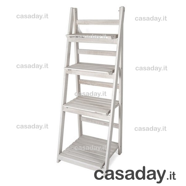 SCAFFALE LEGNO 4 PIANI H.112 SCAFFALE LEGNO 4 PIANI H.112