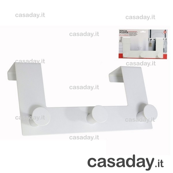APPENDIABITI RETROPORTA ACCIAIO 3 POSTI 