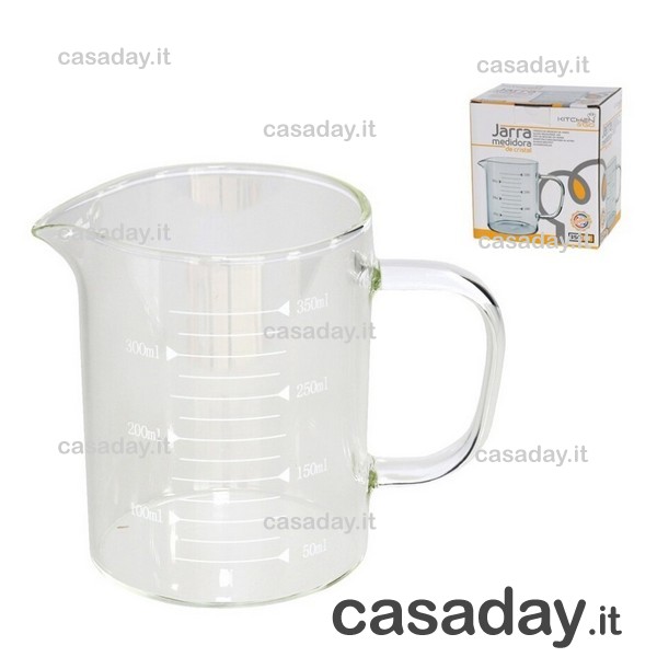 CARAFFA GRADUATA BOROSILICATO 350ML 