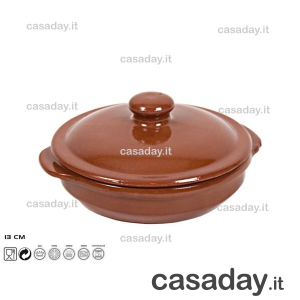 CASSERUOLA COCCIO C-COPERCHIO CM.13 CASSERUOLA COCCIO C-COPERCHIO CM.13