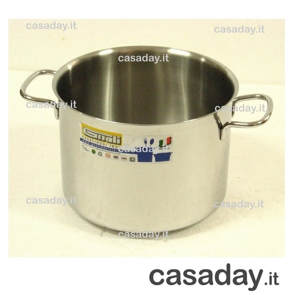 PENTOLA INOX 18-C 2-M CM.12 GNALI gnali PENTOLA INOX 18-C 2-M CM.12 GNALI gnali