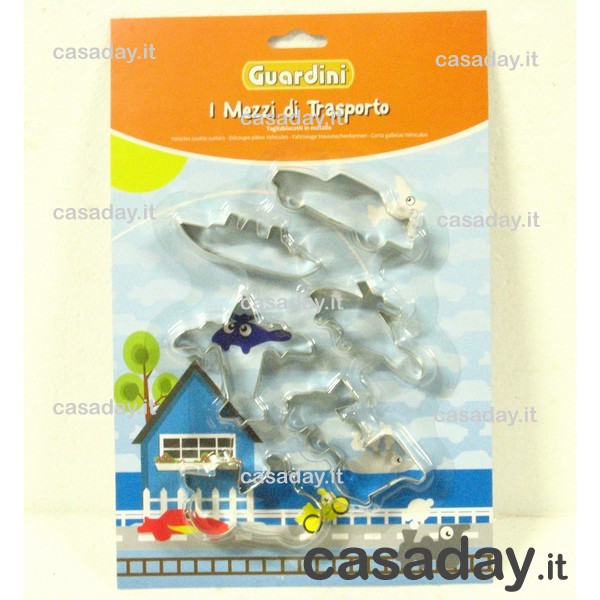 STAMPI BISCOTTI PZ.6 MEZZI TRASP. guardini STAMPI BISCOTTI PZ.6 MEZZI TRASP. guardini