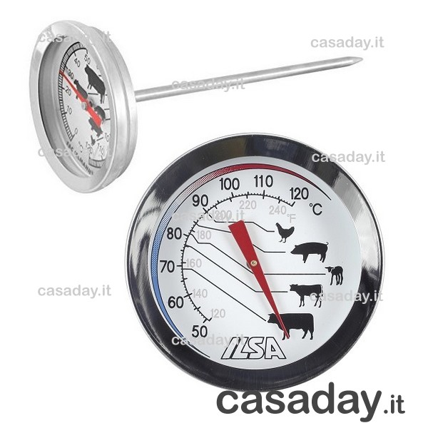 TERMOMETRO INOX CARNE CM.10 ilsa TERMOMETRO INOX CARNE CM.10 ilsa