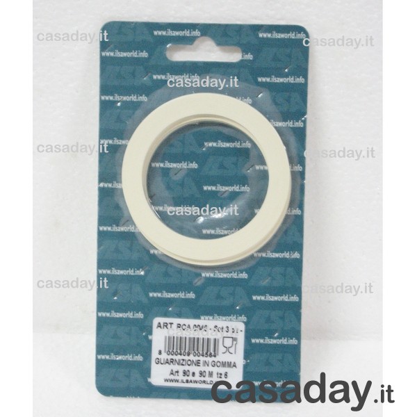 GUARNIZIONI X CAFFETTIERA INOX TZ.6 PZ.3 ilsa GUARNIZIONI X CAFFETTIERA INOX TZ.6 PZ.3 ilsa