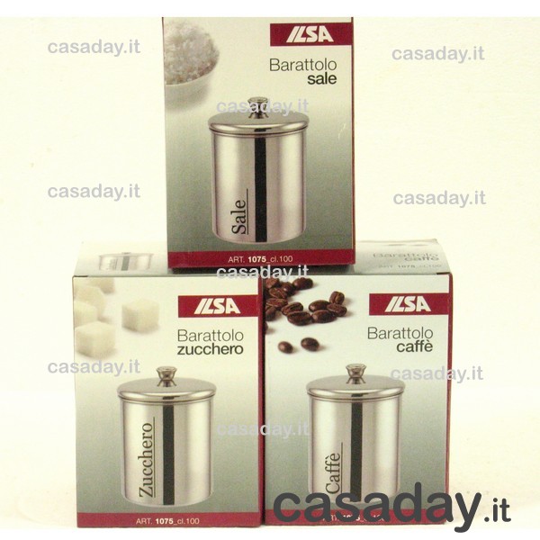 BARATTOLO INOX KG.1 S-Z-C ilsa BARATTOLO INOX KG.1 S-Z-C ilsa