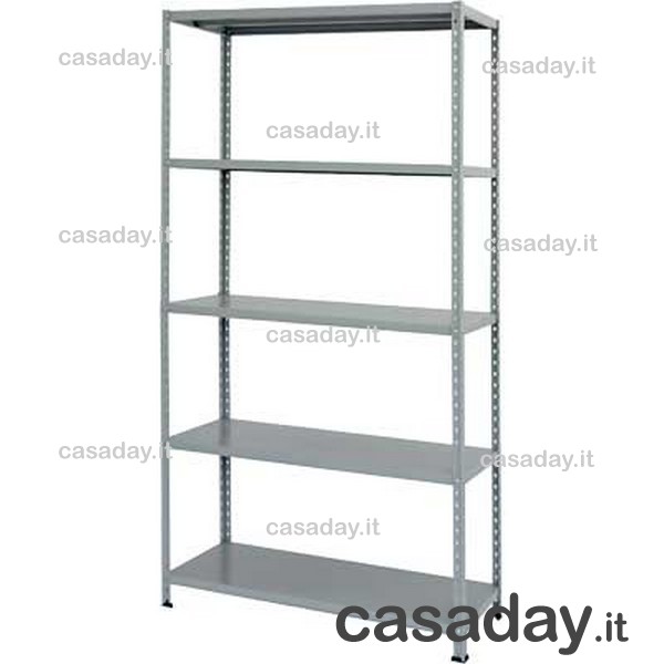 SCAFFALE METALLO 5 RIPIANI 100X40 SCAFFALE METALLO 5 RIPIANI 100X40