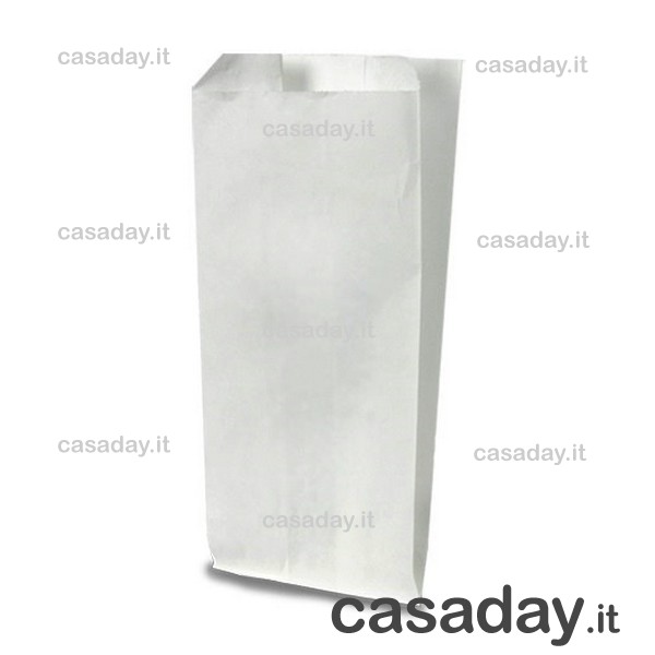 SACCHETTI CARTA KRAFT BIANCO 12X28 KG1 