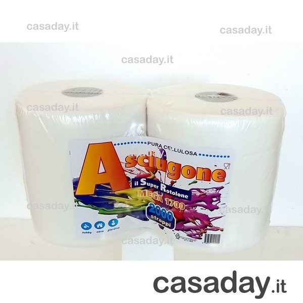 SCOTTEX INDUSTRIALE 2 ROTOLI 1600st 1,7K SCOTTEX INDUSTRIALE 2 ROTOLI 1600st 1,7K