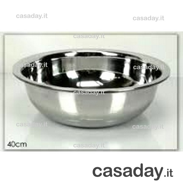 INSALATIERA INOX ALTA CM.40 