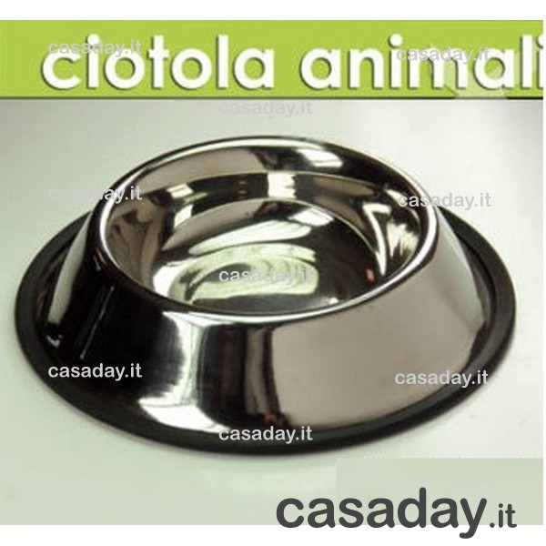 CIOTOLA ANIMALI INOX CM.24 CIOTOLA ANIMALI INOX CM.24