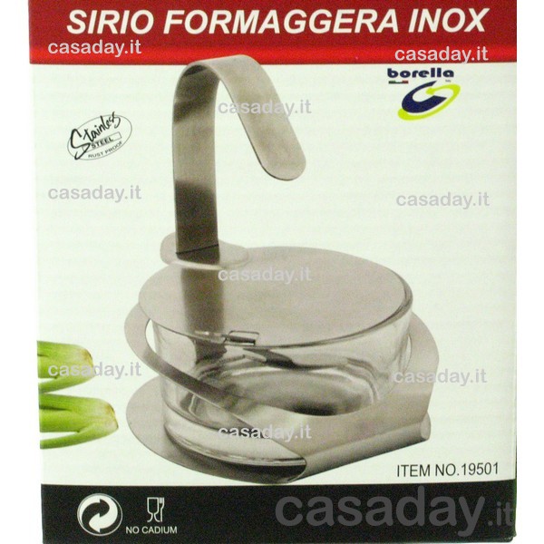 FORMAGGERA INOX-VETRO SIRIO FORMAGGERA INOX-VETRO SIRIO
