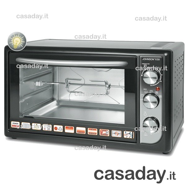 FORNO ELETTRICO LT.50 C-GIRARROSTO johnson