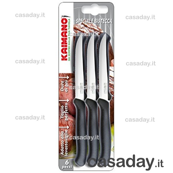 COLTELLI BISTECCA ITALICUS PZ.6 kaimano