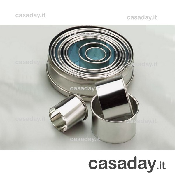 TAGLIAPASTA TONDI LISCI PZ 11 ART 041296 eva TAGLIAPASTA TONDI LISCI PZ 11 ART 041296 eva