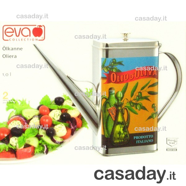 OLIERA INOX 18-8 DECORATA LT.1 041789 eva OLIERA INOX 18-8 DECORATA LT.1 041789 eva