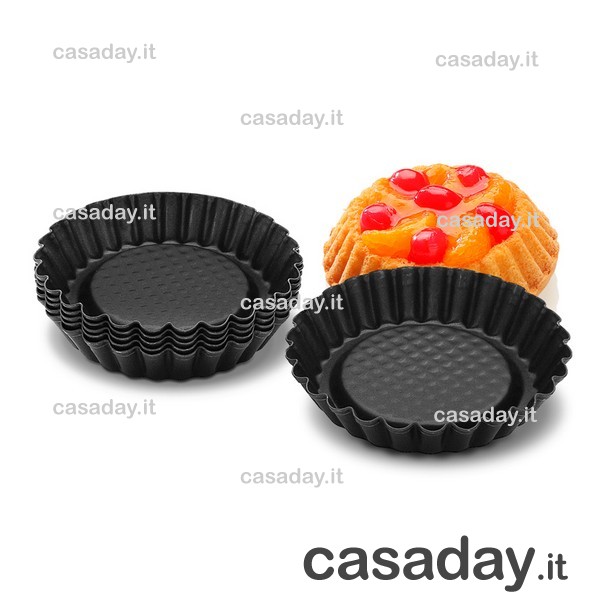 FORMA CROSTATINA EVA PZ.6 CM.10 eva